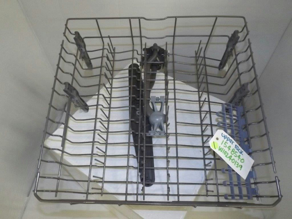 KENMORE DISHWASHER 1548540 W10240139 UPPER RACK USED KENMORE DISHWASHER 1548540 W10240139 UPPER RACK USED